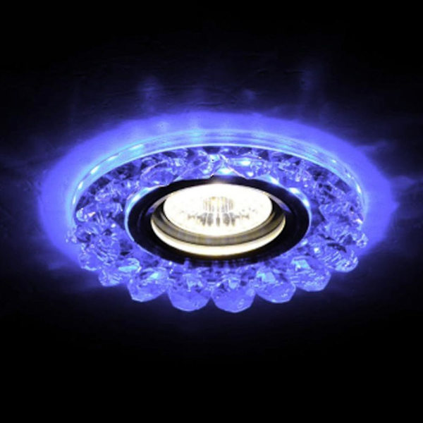 Cob LED Taklampe Innvendig Varmhvit + Sideblå Rund Enkel Dekorasjon Hjemmelampe For Spisestue Stue Helt Ny