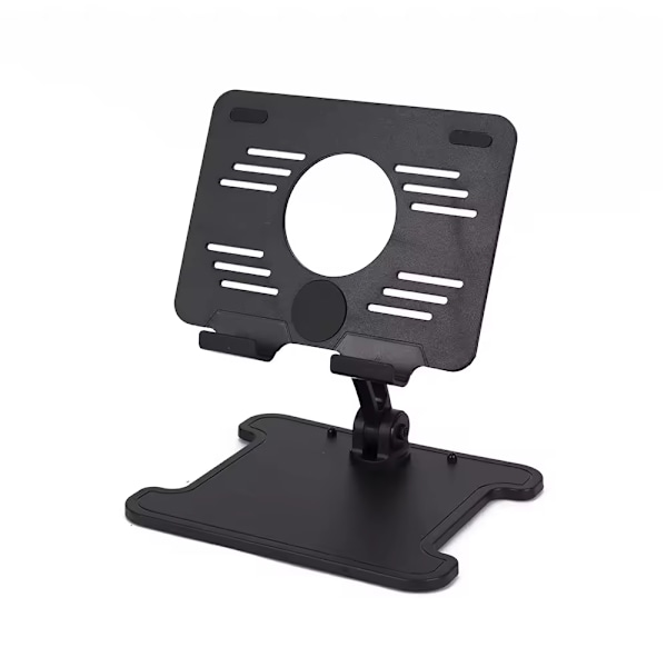 Justerbart Portabelt Skrivbords Laptopställ Halkfritt Premium Aluminium Vikbart Tabletställ_xrzi black Aluminum Alloy