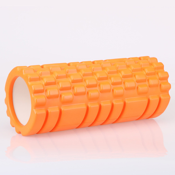 Skumrulle for Yoga, Solid Muskelavslapping, Treningsrulle, Sportsmassasje, 33 cm