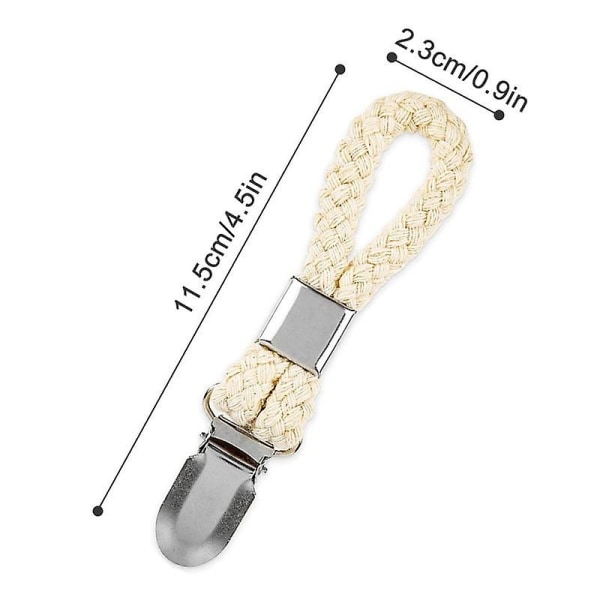 Handduksklämma, Diskhanddukshängare, Diskhanddukshängare Badrumshanddukshållare, Diskhandduksklämmor Hängande Handduksskåp (4 st, Beige)