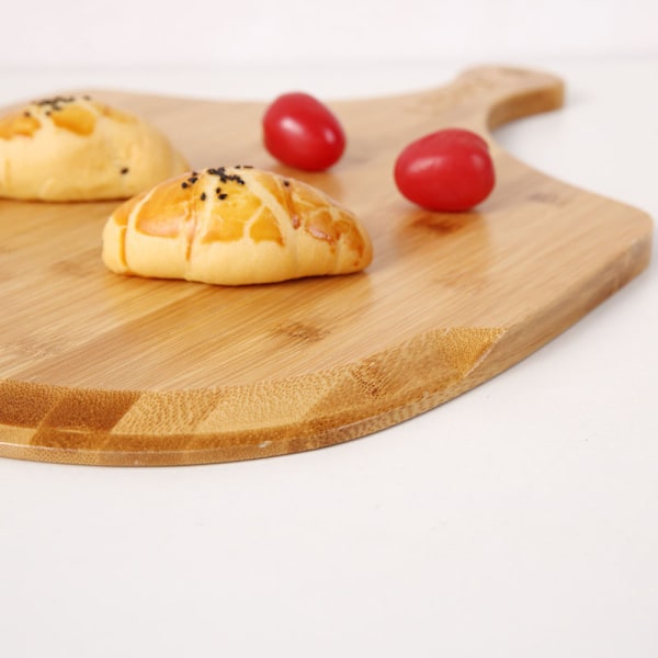 Premium Trepizzaer i Tre for å Lage Pizza, Pizzaskjærebrett 2-pakning for Baking - Stor Trepizzaer for Overføring og Servering