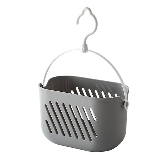 Hylla Förvaringskorg Hängande Duschförvaring Väggmonterad Dusch Caddy Hängande Duschställ Grå 23X14X1 Grey 23X14X13CM
