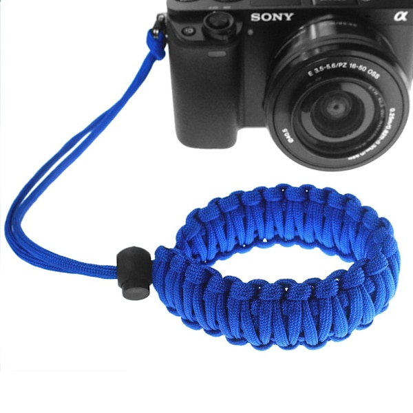 Universell Paracord Nylon Flettet Justerbar Håndstropp for Alle DSLR-kameraer, Flott Gave til Mannlige og Kvinnelige Fotografer