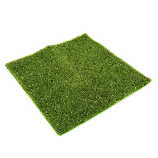 Konstgjord mossa lav Simulering falska gröna växter för hemträdgård uteplats dekoration 30x30 Cm