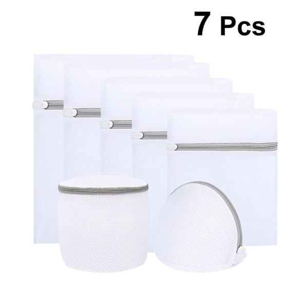 7 stk Reise Vaskpose Vasknett Sokkpose Vaskpose Vask Vaskposer Mesh Vaskposer 60X60cm 60X60cm