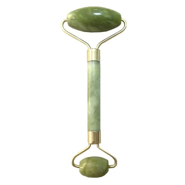 4-in-1 Kasvojen Rulla ja Gua Sha -setti - Kasvojen ja Silmien Jaderulla, Jaderulla Gua Sha, Kuuma tai Kylmä Kasvojen Hierontarulla - Aito Jade - Naisille