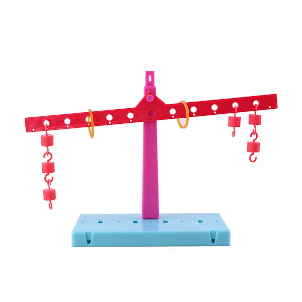 Børne Legesæt DIY Balance Princip Materiale Eksperiment Uddannelse Legetøj Uddannelsesmæssige Legetøjssæt DIY Vægtstang Balance Legetøj 10*15CM 10*15CM