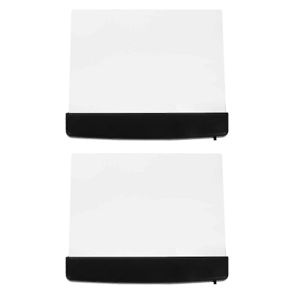2 st LED-boklampa LED-nattlampa Bordlampa Studie Trådlösa lampor LED-boklampa Studie LED17.2X14 17.2X14.5X1.5cm