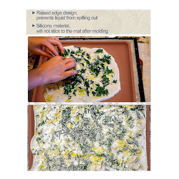 4 stk. Silikon Dehydrator Matter Med Kant - Kompatible Silikonark