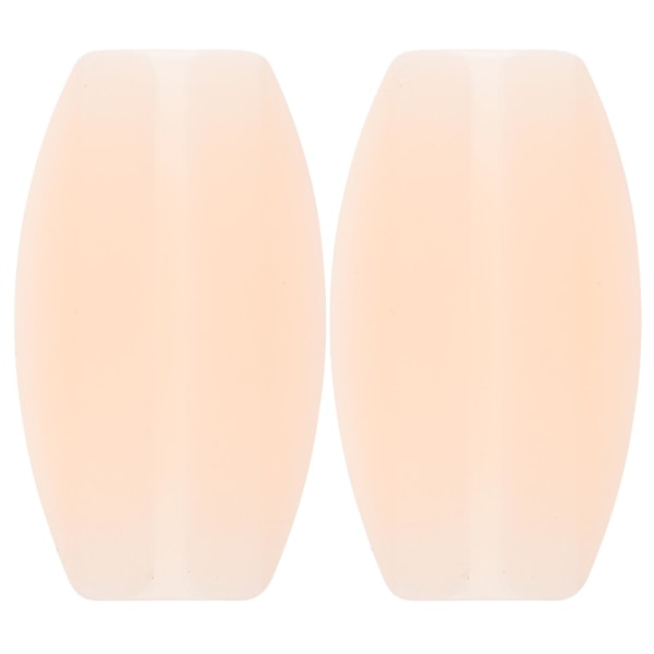 2 stk Klare BH-stropper Silikon BH-stroppputer Skulderputer BH-stroppholder Ikke Skulderstropp Nude