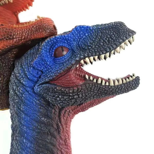 Kaksiosainen Dinosaur Lelut Velociraptor Dinosaurukset Käsinuket Roolileikit Lahjalelut ja juhlatarvikkeet lapsille