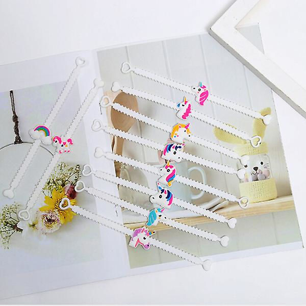 30 stk Silikonarmbånd Cosplay Armbånd Cosplay Slap Ringer Unicorn Armbånd Silikonringer 30stk 30pcs