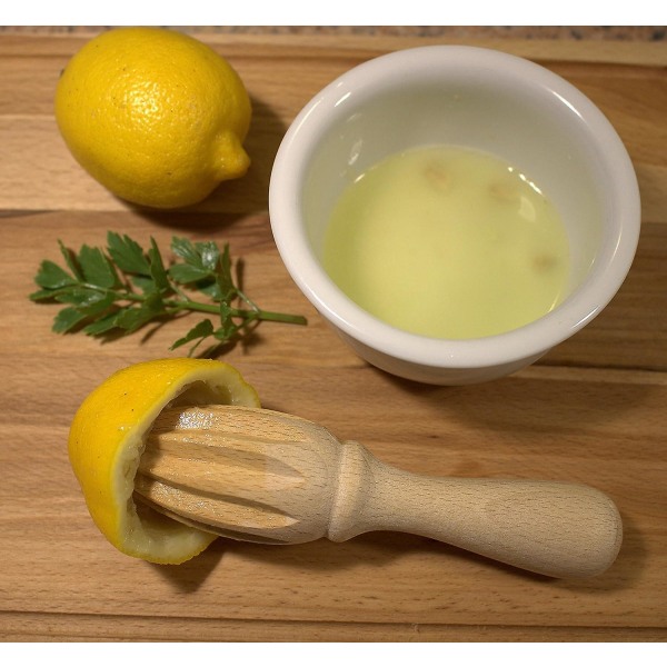 Vakaa kahvainen puinen puristimen appelsiinimehu - Käsikäyttöinen puristimen - Mehupuristin - Puinen puristimen - Hedelmämehu - Hedelmäpuristimen - Manuaalinen sitrushedelmien puristimen / Lime P