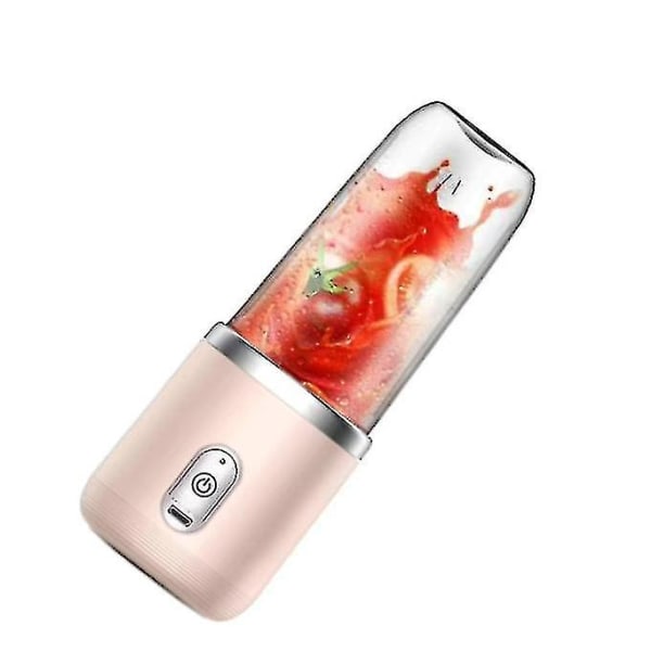 Automatisk Multifunksjonell Juicer Bærbar Oppladbar Liten Husholdnings Juicekopp - seks kniver, dobbel kopp