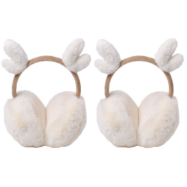 3 stk. Søde Vinter Ørevarmere Sød Varmebevarende Plys Ørevarmere Børnegave 2 stk 23X18CM 2 pcs 23X18CM