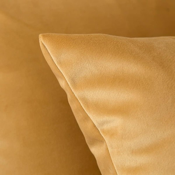 Sæt af 2 Fløjls Pudebetræk Dekorative Sofa Pudebetræk Super Glat Blød Behagelig Dekoration Hjem Stue Soveværelse Til Sofa 40x80cm Rødlig