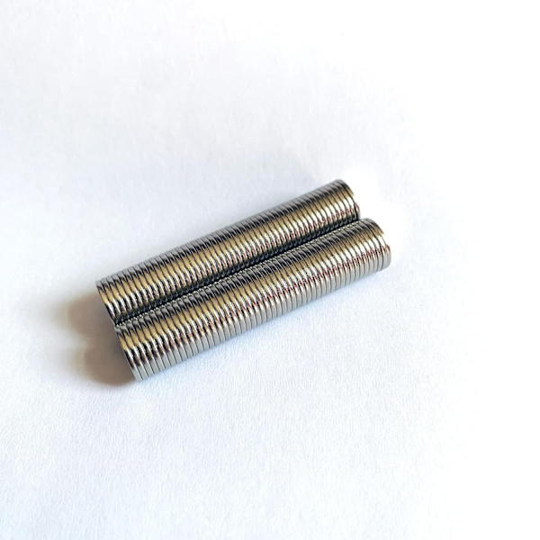 100 stk. 10x1mm Tynde Neodymmagneter Magnetdisk Magnetisk Rund Magnet, Køleskab, Kontor, Hvidtavlemagneter til Håndværk