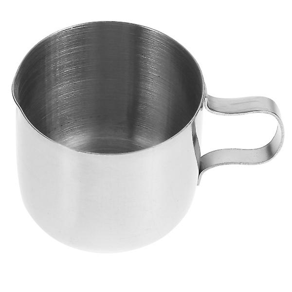 1 st vattenmugg i rostfritt stål Kaffemugg Köksutrustning för hemrestaurangSilver5,6x4,1cm Silver 5.6x4.1cm