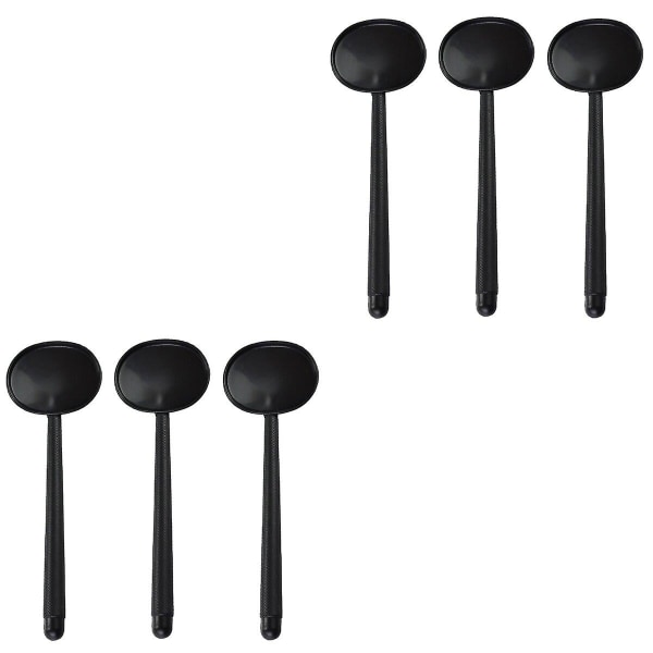 15 stk. Håndholdte Øjenklapper Professionelle Plastik Sorte Øjenklapper Til Synstest 6 stk. 6 pcs