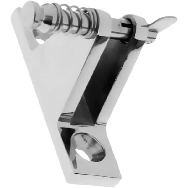 Rustfrit Stål Båd Dæk Hængsel Hardware Båd Markise Tilbehør Båd Top Kaleche Beslag (sølv1stk)