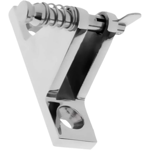 Stainless Steel Boat Deck Hinge Hardware Boat Awning Accessory Boat Top Canopy Fitting (silver1pc)