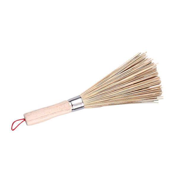 3 st Kökswok Bambu Wokborste Wokrengöringsvisp Wokrengöringsborste Kök 18*2*7CM 18*2*7CM