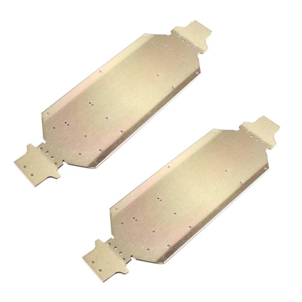 Kompatibel med Wltoys 124019 124018 1/12 RC-bil Metall Chassi Kropp Ramplatta