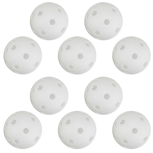 20 st Golfbollar Tillbehör Impact Bollar Inomhus Utomhus Bollar Ihåliga Bollar Praktiska Vita 4X4X White 4X4X2cm