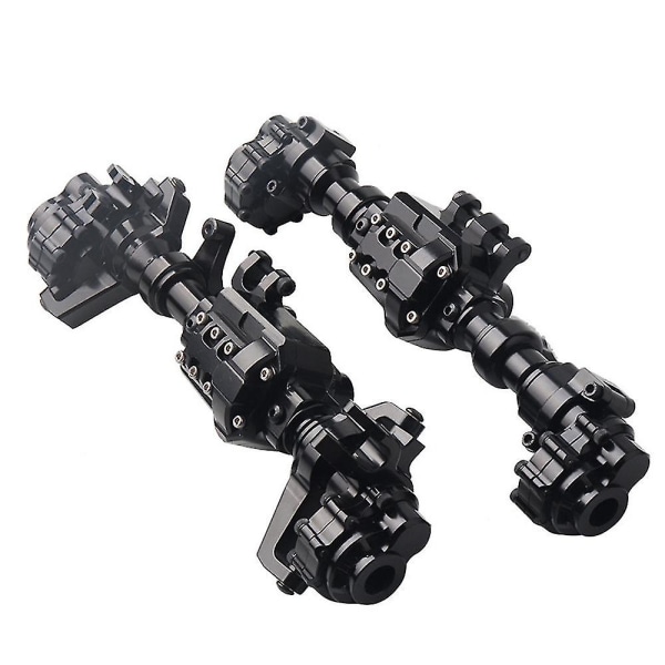 Metall Bakre Styrekule C Hub Carrier Portal Dekselsett Kompatibelt Med Traxxas Trx4 1/10 Rc Crawler Bil Upg