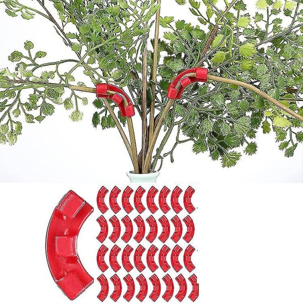 30st Plant Bender Armbågar Tomatklämmor Low Stress Training Plant