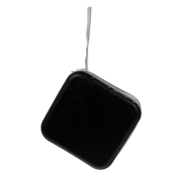1 stk 40 Kapacitet Cd-etui Film Hjem Cd Opbevaringspung Bærbar Dvd OrganizerSort15.5x15.5cm Black 15.5x15.5cm