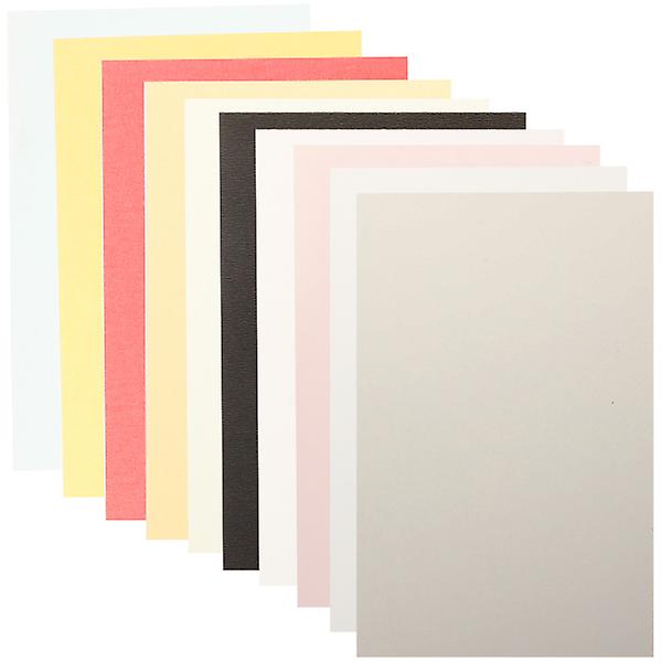 50 Ark Multifunksjonsfarget Overføringspapir Gummistamps Spesialpapir Farget 15X10X0.1CM Colorful 15X10X0.1CM