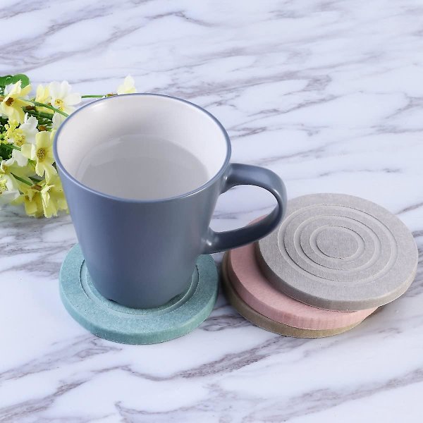 Diatomitt Brikker Koppunderlag for Drikker Diatomitt Pad (rund sirkeltype) Krusmatte