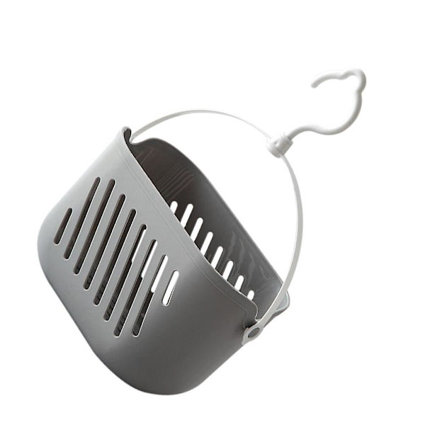 Hylla Förvaringskorg Hängande Duschförvaring Väggmonterad Dusch Caddy Hängande Duschställ Grå 23X14X1 Grey 23X14X13CM