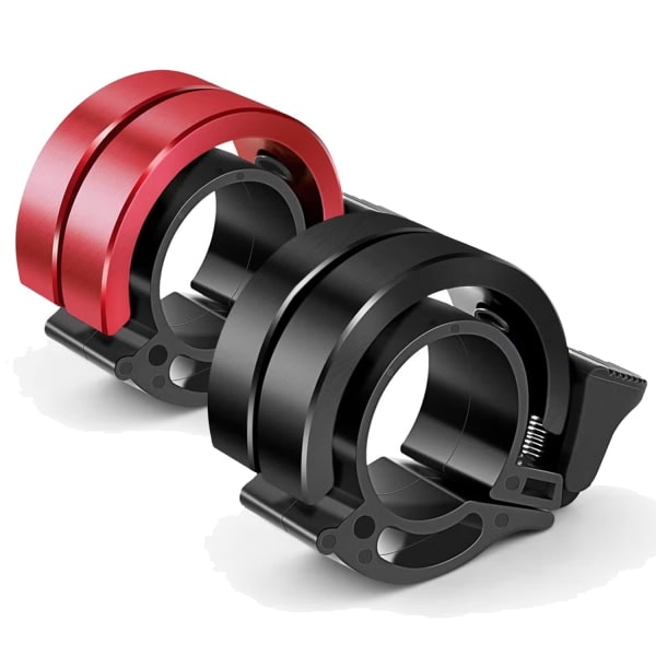 Cykelklocka 2 st Aluminiumlegering Innovativ Cykelklocka med Hög Ljudstyrka Handtag Kompatibel med 22,2-24 mm för Mountainbike Landsvägscykel
