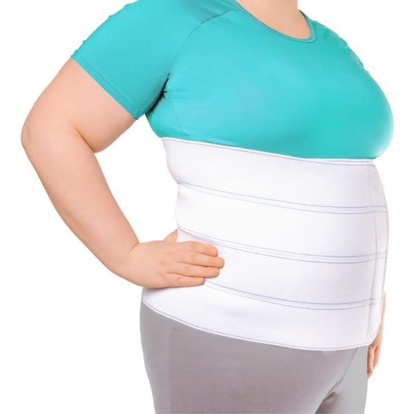 Plus Size Bariatric vatsan vatsan sideaine - vatsatukinauha isoille miehille tai naisille, liikalihavyövyö leikkauksen jälkeiseen käyttöön