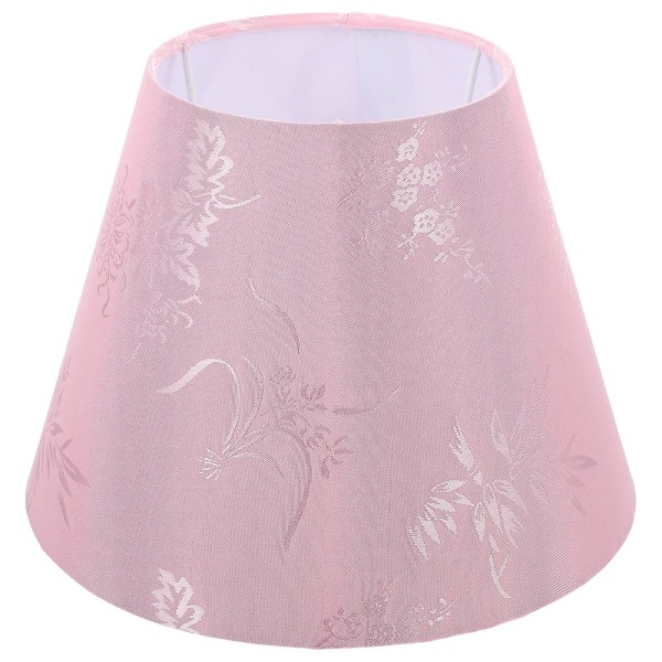 Lampshade Pöytälamppu Valonvarjostin Valonvarjostin Tarvike Kangas Lamppuvarjostin Vaihto Pinkki 23X23X17CM Pink 23X23X17CM