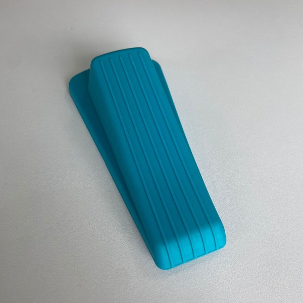 Klassinen kumiovenpysäkkikiila - Raskaankalustoiset pinotavat ovenpysäkit, The Doorstop (Sininen 3)
