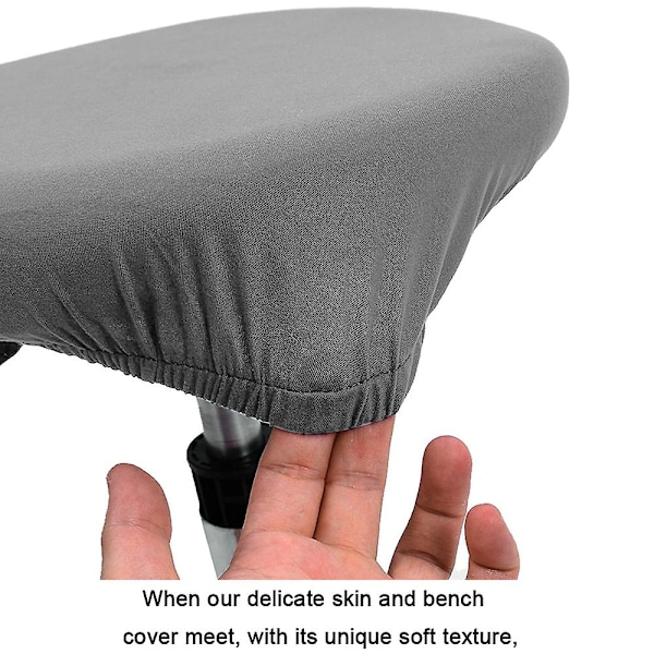 2 kpl Kangas Toimisto Kokouskalusteet Tarvikkeet Jakkara Peite Pyöreä Baarijakkara Peitteet - Super Pehmeä Ja Pestävä Elastinen Jakkara Päällinen 3045cm ChGrey Grey