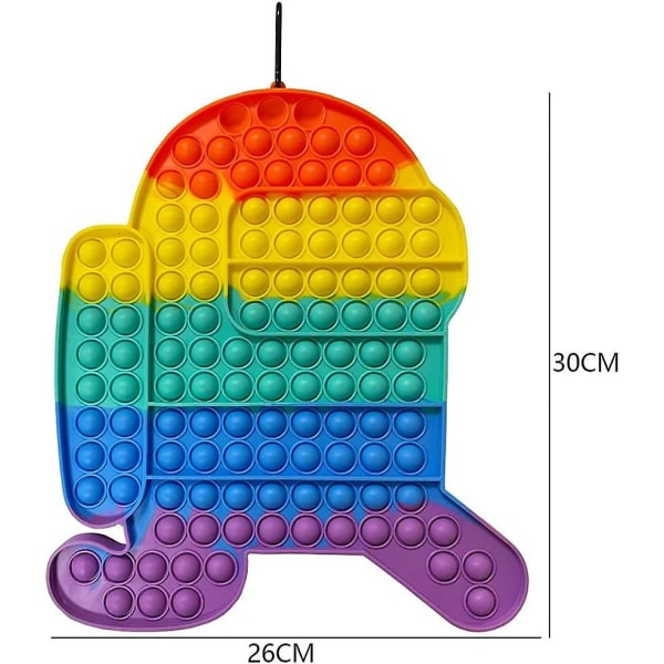 Among Us, Antistress, Billige leker, Tilfredsstillende objekt leke Antistress, Amongus barnespill, Leker