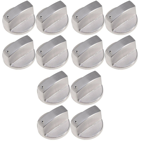 12 st Gas Spis Vred Knapp Rotationsvred Höger Vinkel 0 Brännare Kontrollknapp 12 st 4X2.5CM 12 pcs 4X2.5CM