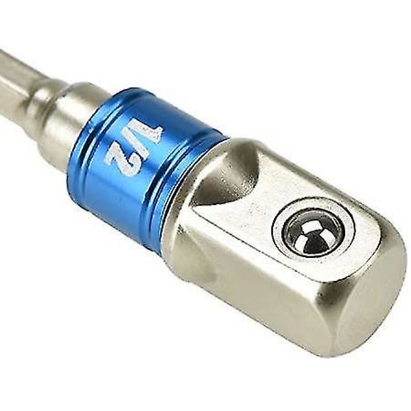 Hylshållare med sexkantfäste - 1/4 \", 1/2\", 3/8 \"- Adaptrar och förlängningar (1 set (3 st))