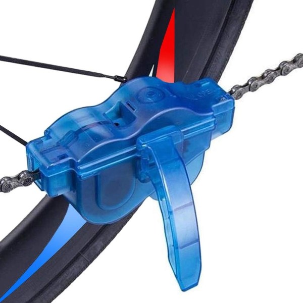 Pyörän Ketjun Puhdistustyökalu Hankaaja Pyörivillä Harjoilla Pyörän Puhdistustyökalusarja Pyöräilyyn Maastopyörille MTB
