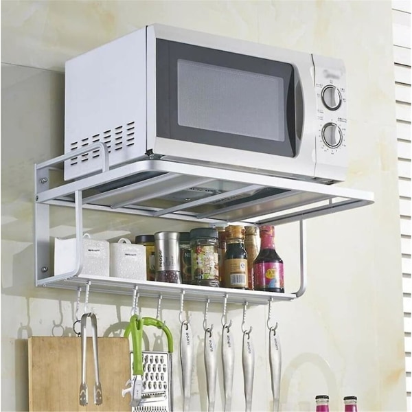 Microwave Oven Shelves,kitchen Storage Wall Rack