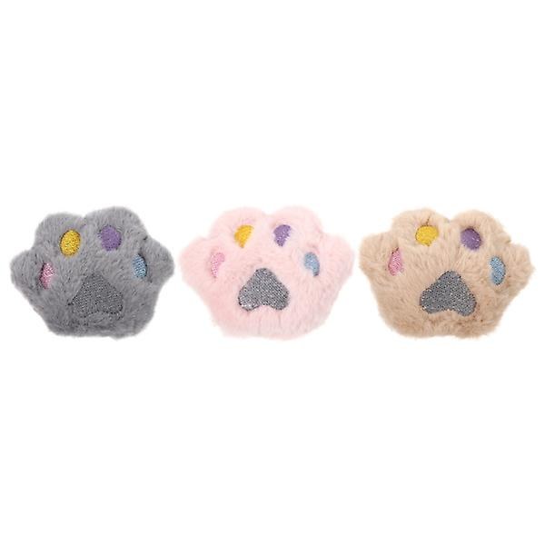 3 st Tandningsspeltyg Plysch Husdjur Leksak Kattmynta Tuggleksaker Kattmynta Tillbehör Fylld Djur Husdjur 11,5X9X 11.5X9X4CM