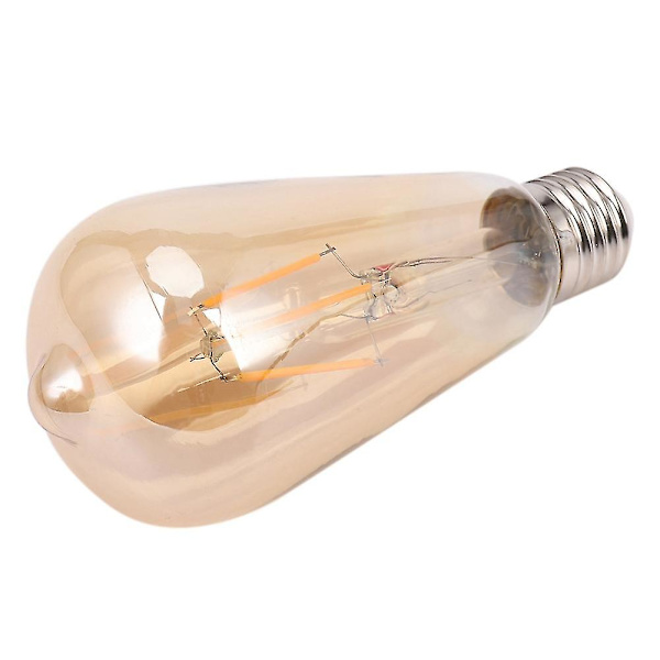4W Glödlampa Guldöverdrag Färg: Gyllen Gul (2200k) 220v