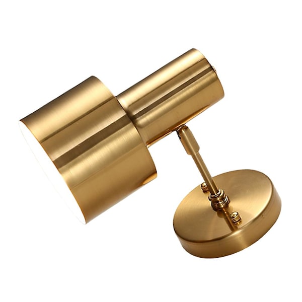 Messing væglamper Kreativ væglampe Industriel væglampe Messing væglampe Led Kobber Poleret væglampe Golden