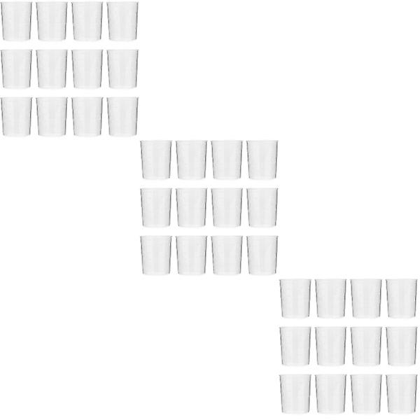 120 st 100 ml Graderade Mätkoppar Vätskemätkoppssats För Laboratorium 120 st 6,5 x 4,5 cm 120 pcs 6.5X4.5CM