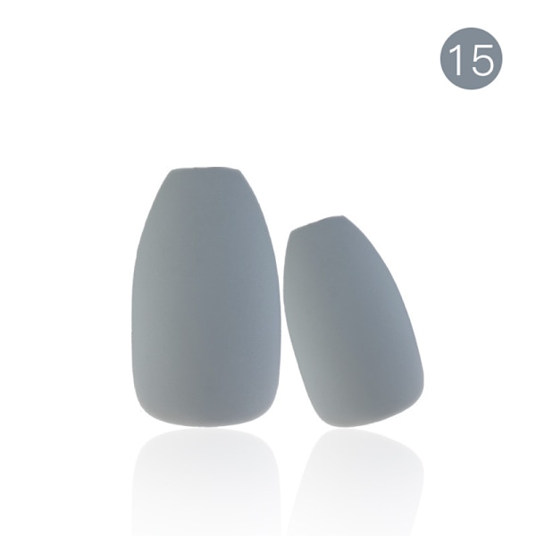 312 stk. Korte Falske Negle Farverige Kunstige Falske Negle Runde Press On Negle Fuld Dækning Ensfarvet Falsk Negle Manicure (13 Farver)
