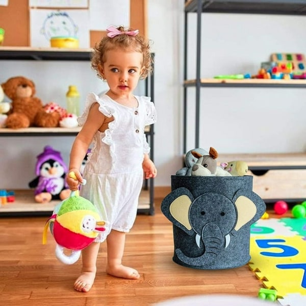 Sarjakuva huovan säilytysämpäri Lasten lelut Likaiset vaatteet säilytyspussi